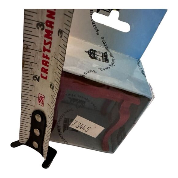 Dollhouse Miniature End Table Mahogany 1:12 one inch scale - Picture 5 of 5